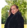 Image 8 : Mink & Leather Reversible Coat - Black Sheared Mink
