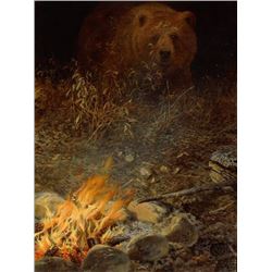 John Seerey-Lester Rare Master’s Edition Artist Proof “Making Tracks” Signed and Numbered