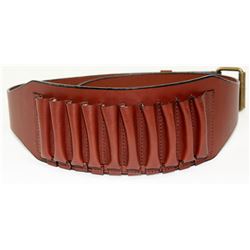 Leather Cartridge Belt & Canvas Bag