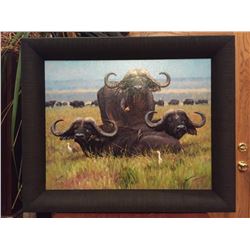 Banovich Giclee - Nyati in the Sweet Grass