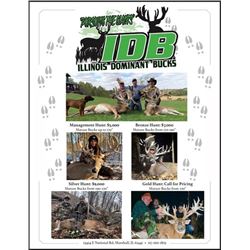 Trophy Whitetail Hunt with Illinois Dominant Bucks