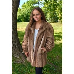 Autumn Haze Mink Jacket