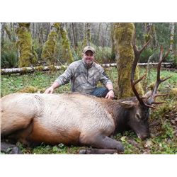 7-Day Washington Elk Hunt for One Hunter & One Observer
