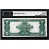 Image 2 : 1899 $2 Mini-Porthole Silver Certificate Note Fr.258 PMG Choice Very Fine 35EPQ