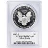 Image 2 : 1997-P $1 Proof American Silver Eagle Coin PCGS PR69DCAM Moy Signature