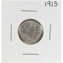 1913 Barber Dime Coin