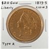Image 1 : 1873-S Closed 3 $20 Liberty Head Double Eagle Gold Coin