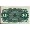 Image 2 : March 3, 1863 Ten Cents Fourth Issue Fractional Currency Note