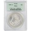 Image 1 : 1885-O $1 Morgan Silver Dollar Coin PCGS MS64 Old Green Holder