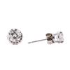 Image 2 : 14KT White Gold 1.30 ctw Diamond Earrings