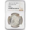 Image 1 : 1880/79-CC Top 100 Reverse of 78 $1 Morgan Silver Dollar Coin NGC MS63 Vam-4