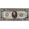 Image 1 : 1934A $20 Hawaii WWII Emergency Issue Federal Reserve Note