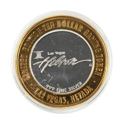 .999 Silver Hilton Las Vegas, Nevada $10 Casino Limited Edition Gaming Token