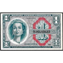 Series 611 $1 Military Payment Certificate Replacement Note