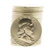Image 1 : Roll of (20) Brilliant Uncirculated 1961 Franklin Half Dollar Coins