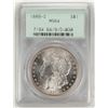 Image 1 : 1889-S $1 Morgan Silver Dollar Coin PCGS MS64 OGH