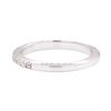 Image 3 : 14KT White Gold 0.41 ctw Diamond Ring