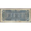 Image 2 : 1864 $50 Confederate States of America Note