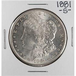 1881-S $1 Morgan Silver Dollar Coin