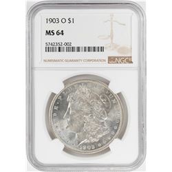 1903-O $1 Morgan Silver Dollar Coin NGC MS64