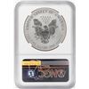 Image 2 : 2006-P $1 Reverse Proof American Silver Eagle Coin NGC PF69