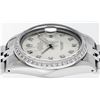 Image 5 : Rolex Mens Stainless Steel Silver Diamond 36MM Datejust Wristwatch