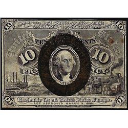 March 3, 1863 Ten Cents Second Issue Fractional Currency Note