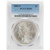 Image 1 : 1884-O $1 Morgan Silver Dollar Coin PCGS MS66