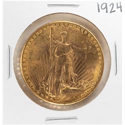 1924 $20 St. Gaudens Double Eagle Gold Coin