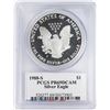 Image 2 : 1988-S $1 Proof American Silver Eagle Coin PCGS PR69DCAM Moy Signature