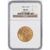 Image 1 : 1901-S $10 Liberty Head Eagle Gold Coin NGC MS63
