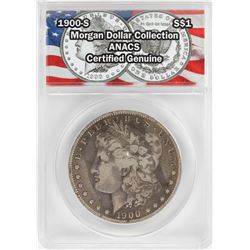 1900-S $1 Morgan Silver Dollar Coin ANACS Certified Genuine
