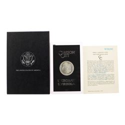 1882-CC $1 Morgan Silver Dollar Coin GSA Hoard Uncirculated w/ Box & COA