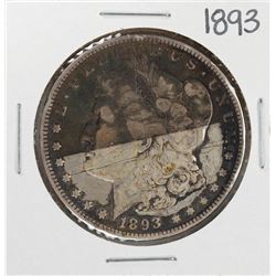 1893 $1 Morgan Silver Dollar Coin