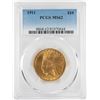 Image 1 : 1911 $10 Indian Head Eagle Gold Coin PCGS MS62