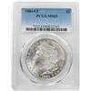 Image 1 : 1884-CC $1 Morgan Silver Dollar Coin PCGS MS65