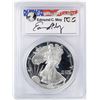 Image 1 : 1999-P $1 Proof American Silver Eagle Coin PCGS PR69DCAM Moy Signature