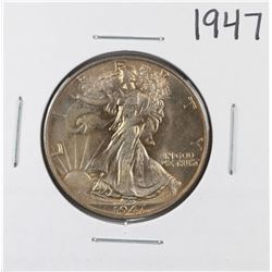 1947 Walking Liberty Half Dollar Coin