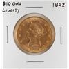 Image 1 : 1892 $10 Liberty Head Eagle Gold Coin