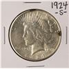 Image 1 : 1924-S $1 Peace Silver Dollar Coin