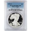 Image 1 : 1995-P $1 Proof American Silver Eagle Coin PCGS PR70DCAM