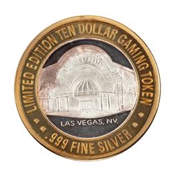 .999 Silver Golden Nugget Las Vegas $10 Limited Edition Casino Gaming Token