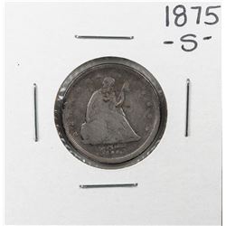 1875-S Twenty Cent Piece Coin