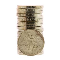 Roll of (20) Brilliant Uncirculated 1983-MO Mexico Libertad Silver Coins