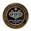 Image 1 : .999 Fine Silver Las Vegas Club $10 Limited Edition Gaming Token
