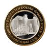 Image 2 : .999 Fine Silver Las Vegas Club $10 Limited Edition Gaming Token