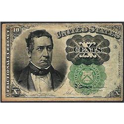 1874 Ten Cents Fifth Issue Fractional Currency Note