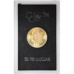 1883-CC $1 Morgan Silver Dollar Coin GSA Hoard Amazing Toning