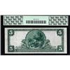 Image 2 : 1902PB $5 Citizens NB of Washington, PA CH# 3383 National Currency Note PCGS XF40PPQ
