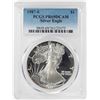 Image 1 : 1987-S $1 Proof American Silver Eagle Coin PCGS PR69DCAM